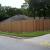 Fort Worth wood fence
6' Cedar Clear 
Gothic Cut 

~DFW Fence Contractor~
