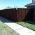 Fort Worth Wood fence 
6' Western Red Cedar 
Pre stain before install 
Board on Board